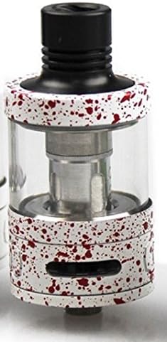 Super Tank 25mm White Red Speckled