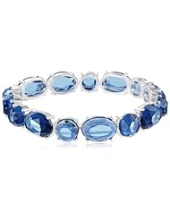 Anne Klein "A Stones Throw" Stretch Bracelet, 2.8"