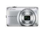 Nikon Coolpix S6300 Point & Shoot Camera with 16MP, 10x Optical Zoom and 2.7 inch Screen (Silver)
