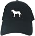 CAPS BLACK EMBROIDERY  GREATER SWISS MOUNTAIN DOG SILHOUETTE 