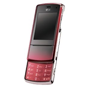 Lg Kf510 Sunset Red Unlocked GSM Cell Phone