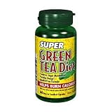 Special pack of 6 NATURES BOUNTY SUPER GREEN TEA DIET 13256 60 CAPSULES