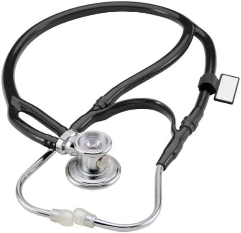 MDFÂ® Sprague-X Redesigned Sprague Rappaport Stethoscope with Adult, Pediatric, and Infant convertible chestpiece - Black by MDF Instruments USA