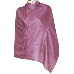 Pashmina Scarf Rectangular Winter Clothes from India 80 x 28 inches