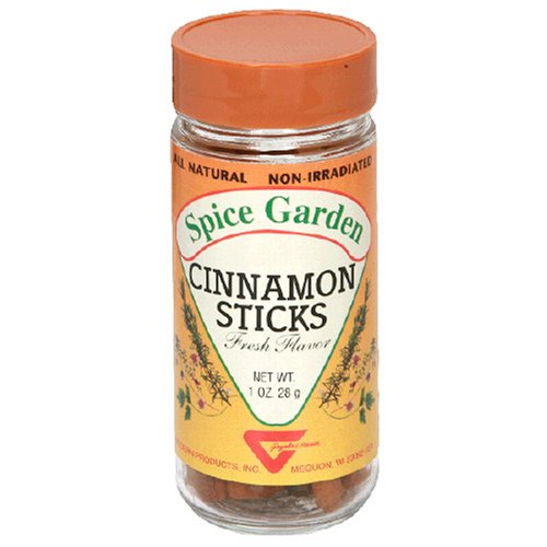 Spice Garden Cinnamon Sticks, 1-Ounce Jar (Pack of 7) by Spice Garden