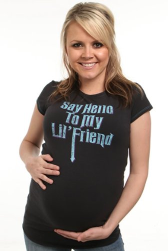 Muze Say Hello to me Lil Friend Maternity Tee