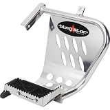 Blingstar Notorious Heel Guards Black for Yamaha by Bling Star