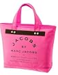 Marc By Marc Jacobs Small Canvas Jacobs Tote Hot Pink