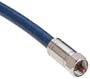 DataShark 70024 RG6/RG6-Quad Cable TV "F" Compression Connectors; 10-Pack