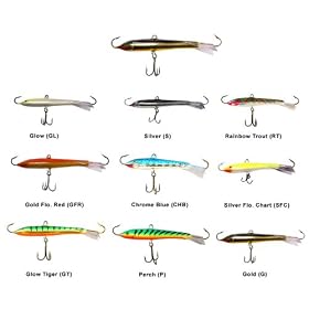 Rapala Balanced Jigging Lures Size: 7; Color: Rainbow Trout (RT)