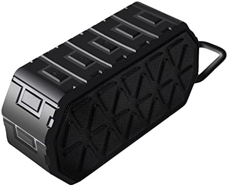 Bluetooth Speakers, Soogoo Outdoor Portable Wireless Stereo Speakers Dual-Driver, Louder Volume 10W,Built in Micerophone Hands-Free Calling,wateproof, Shockproof and Dustproof for iPhone,Samsung Black