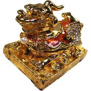 Bejeweled Pi You Trinket Box