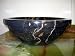 Italian Portoro marble bathroom sink Drop-In with Flat Rim or Above Vanity