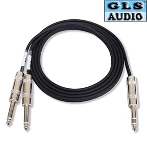 GLS Audio 6ft Insert Cable Cord - Full Metal 1/4