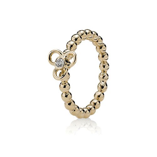 Pandora Damen-Ring 14k Gold Gr&ouml;&szlig;e 56 150109D-56 Preisvergleich