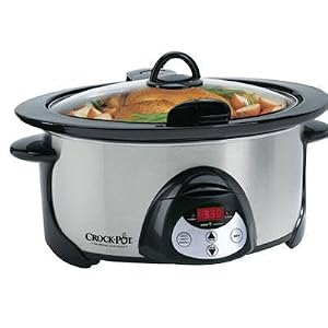 Rival Oval Smart Crock Pot - Stainless Steel (5.5 qt.) by Rival