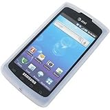 Silicone Skin CLEAR Rubber Soft Cover Case SAMSUNG I897 CAPTIVATE (AT&T) [W ....