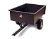 Outdoor Living : Precision Products 15-Cubic Foot Trailer Dump Cart #LC1500GY