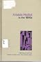 Aristide Maillol in the 1890's (Studies in the fine arts. The avant-garde)