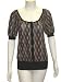 Apparel : Multicolor Pattern Button Top