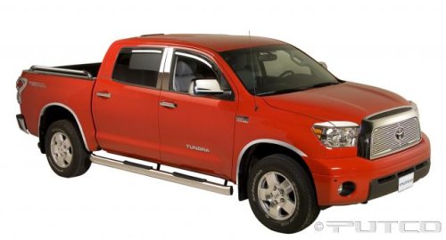 TOYOTA TUNDRA 2007 2008 2009 2DOOR w/TOWING Mirrors - Chrome Trim Kit