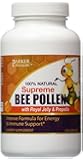 Highest Quality Bee Pollen, Royal Jelly and Propolis, 120 Vegan Capsules
