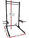 Rep Squat Rack with Pull Up Bar - 1,000 lb Capacity