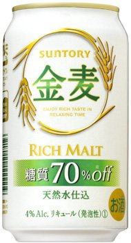 サントリー　金麦＜糖質70%off＞350ml×24本（1ケース）