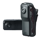 Ultra Compact MiniDV Camcorder (Motion Detection, 30 FPS)2MP Native colour sensor+Mounting accessories - supports upto 8GB Micro SD card