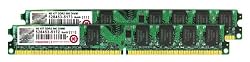 Transcend 4 GB JetRam DDR2 800MHz 240pin CL5 Dual Channel Kit JM4GDDR2-8K (Green/Black)