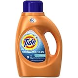 Tide Coldwater Clean Fresh Scent HE Turbo Clean Liquid Laundry Detergent, 46 Ounce (24 Loads), 2 Count