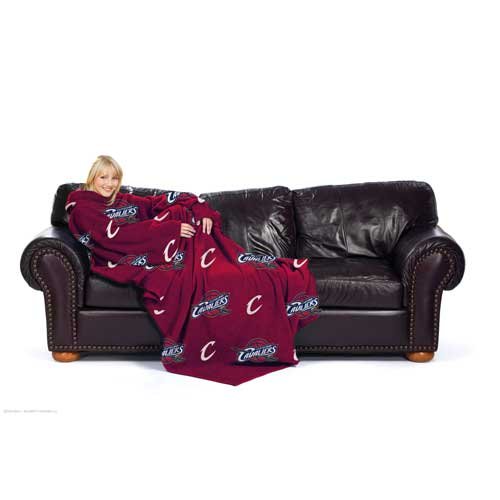 Cleveland Cavaliers NBA Adult Comfy Fleece Throw