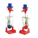 ドリンキングバード 水飲み鳥 平和鳥 ペア(赤&青)