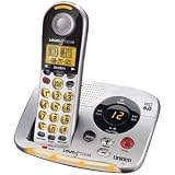 UNIDEN D2997 DECT 6.0 LOUD & CLEAR BIG BUTTON CORDLESS PHONE WITH CALLER ID & DIGITAL ANSWERING MA