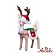 8" Holiday Twist Reindeer By Annalee
