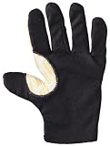 Decade 49033 Anti-Vibration Full-Finger Left Hand Spandex Glove Liner with Gfom, Black, M-XXLarge