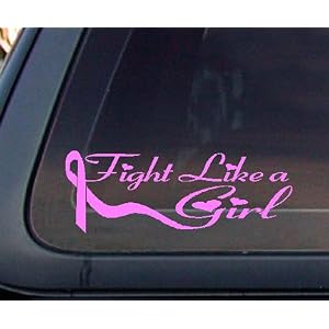Pink-Ribbon-Fight-Like-a-Girl-Breast-Cancer-Car-Decal-Sticker