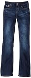 Almost Famous Girls 7-16 Sequence Trim Bootcut Jean