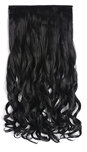 Onedor 20" curly 3/4 full head synthetic hair extensions cli…