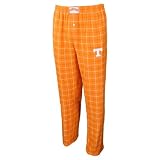 Tennessee Volunteers Orange Plaid Gridiron Flannel Pants