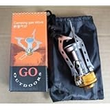 Ultralight Backpacking Canister Rocket Camp Stove 3.9oz