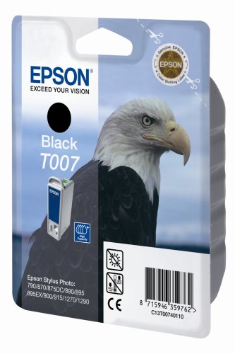Epson T007 Black Ink Cartridge - Original