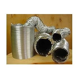 Buy 8 Non-Insulated Flex Duct, 25 ft by Hydrofarm now!