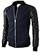 H2H Mens Slim Fit Varsity Baseball Bomber Jacket of Various Styles