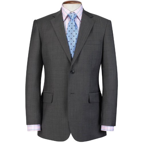 Brook Taverner Torquay Two Piece Mid Grey Suit 