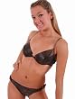 Bikini Swimsuit Ritchie Faux Leather Junior M or L SALE