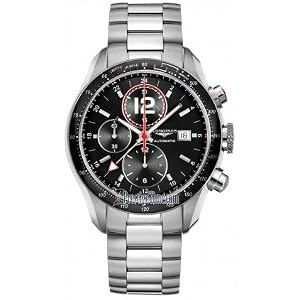 Longines Watches- Longines Grande Vitesse Tachymeter, Transparent Case Back Automatic Chronograph... by Longines