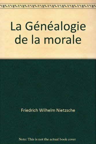 La Généalogie de la morale
