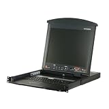 ATEN デュアルスライドLCD Comboコンソールドロワー DUAL RAIL LCD PS/2-USB CONSOLE 17INCH W/ KL1100MJJL Rails