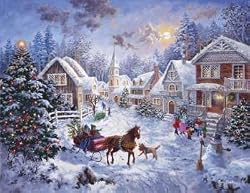 Springbok "Night Before Christmas" 1000 Piece Jigsaw Puzzle